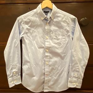 Boys blue Tommy Hilfiger long sleeve dress shirt
